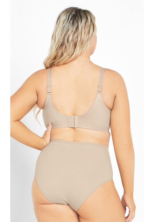 Smooth & Chic T-Shirt Bra - latte, BEIGE, on-hover image number null