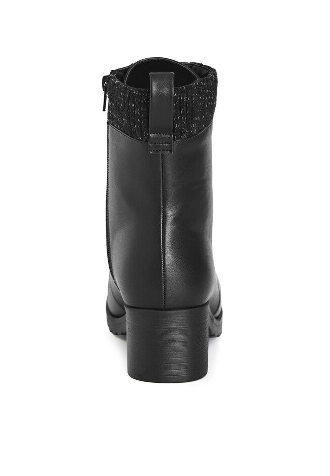 Briella Ankle Boot, BLACK, alternate image number 3