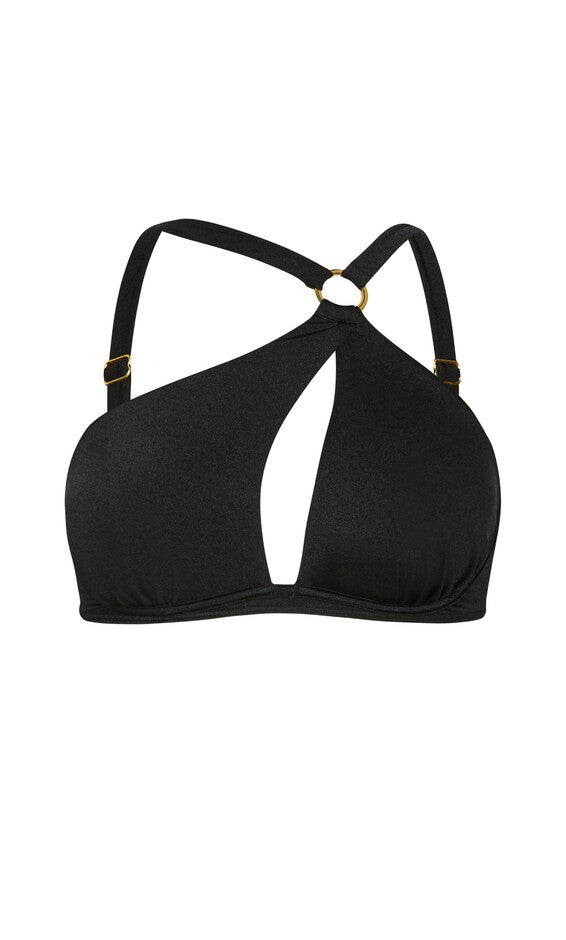 Alena Underwire Bikini Top - black, BLACK, alternate image number null