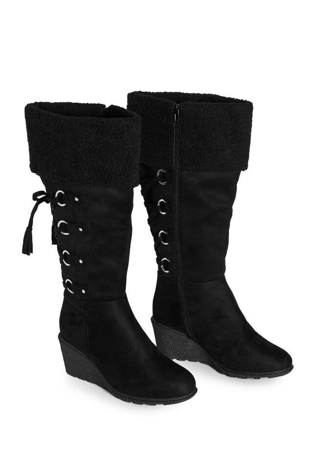 Jamelia Tall Boot, BLACK, on-hover image number null