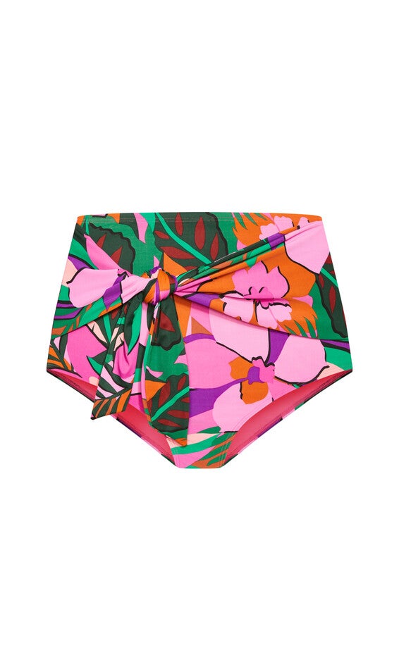 Sicilia Swim Print Brief - fuchsia, PINK, alternate image number null