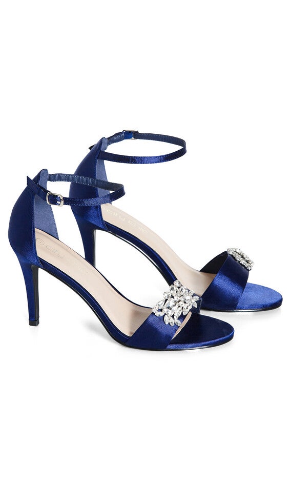 WIDE FIT Totally Glam Heel - navy, BLUE, alternate image number null