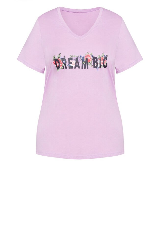 Dream Big Sleep Top, DREAM BIG, alternate image number null