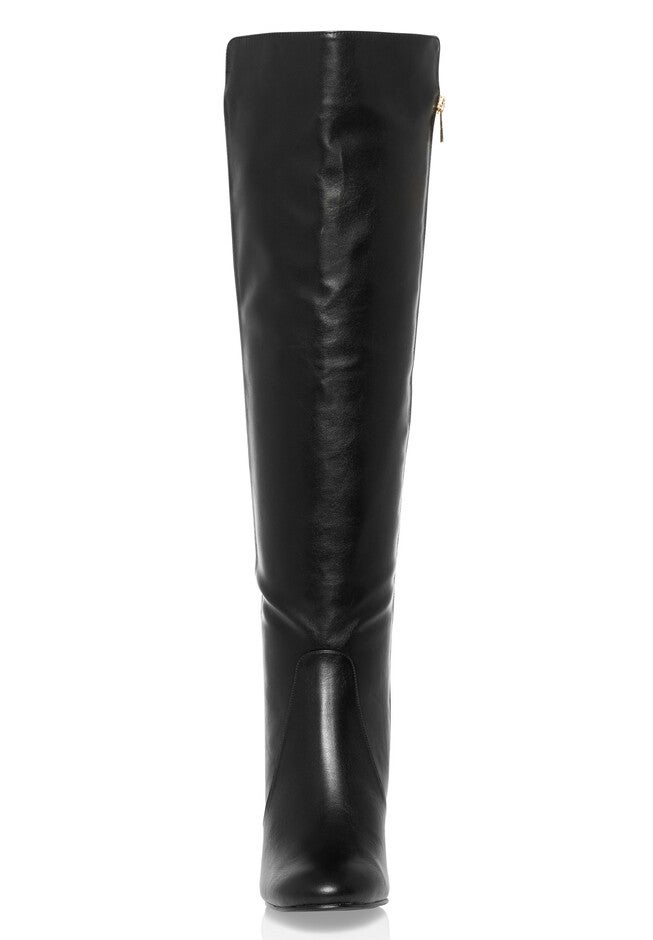 WIDE FIT Priscilla Knee High Boot - black, BLACK, alternate image number 4
