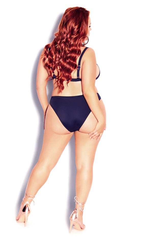 Daisy Bikini Top - navy, BLUE, alternate image number null