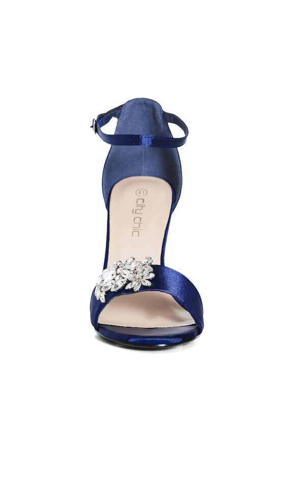 WIDE FIT Totally Glam Heel - navy, BLUE, alternate image number null