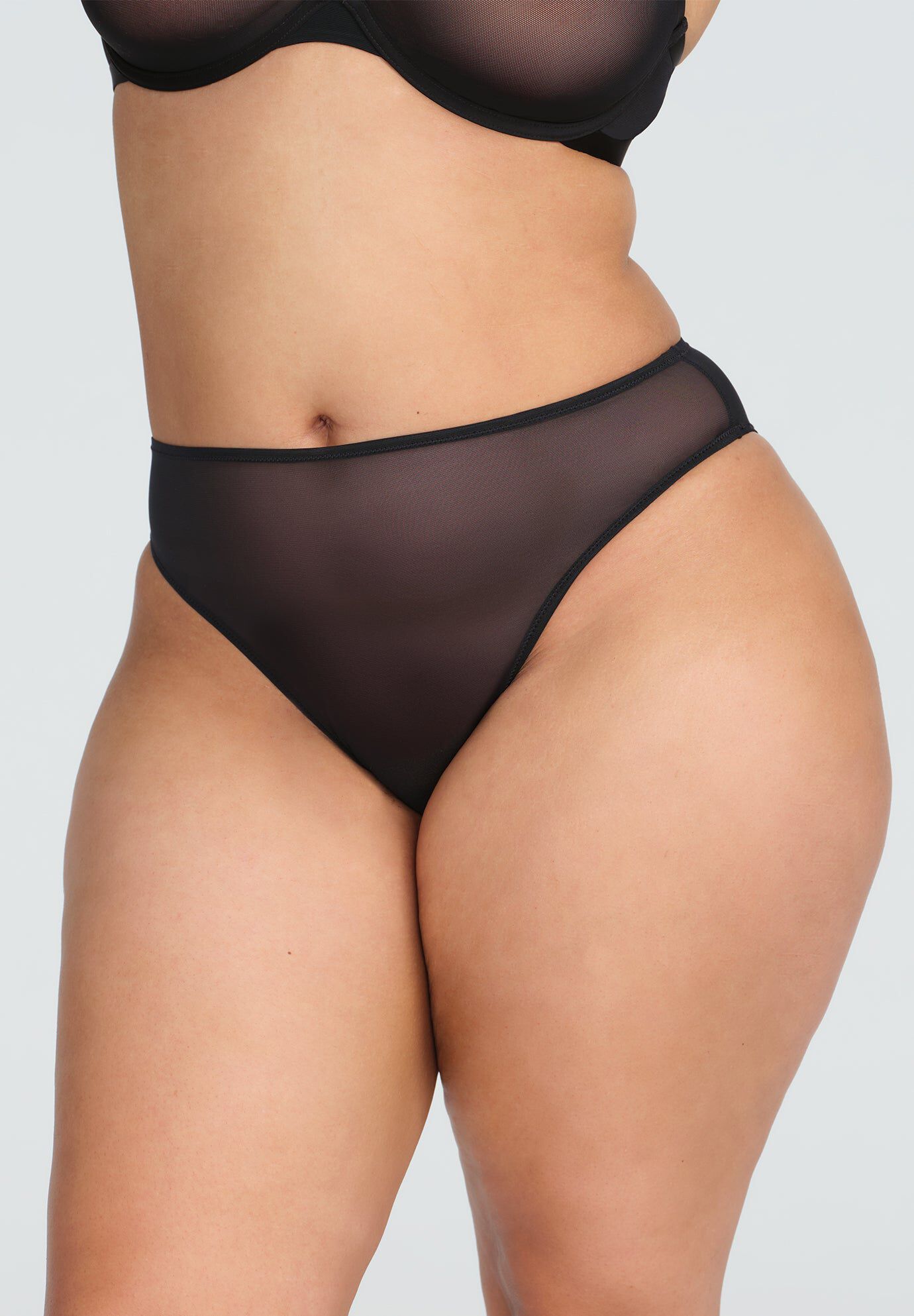 The Highwaist - Mesh, BLACK, hi-res image number 0