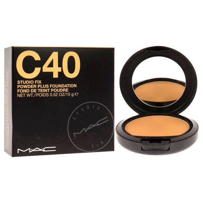 Studio Fix Powder Plus Foundation - C40 by MAC for Women - 0.52 oz Foundation, , alternate image number null