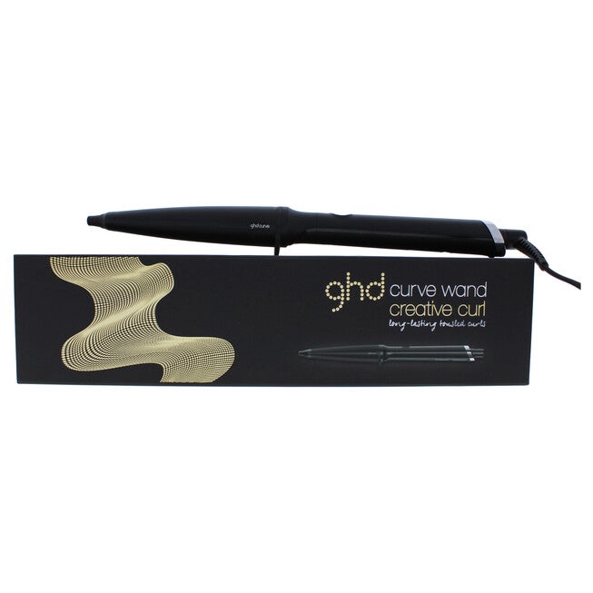GHD Curve Creative Curl Wand - Model CTWA22 - Black by GHD for Unisex - 1 Inch Curling Iron, NA, hi-res image number null