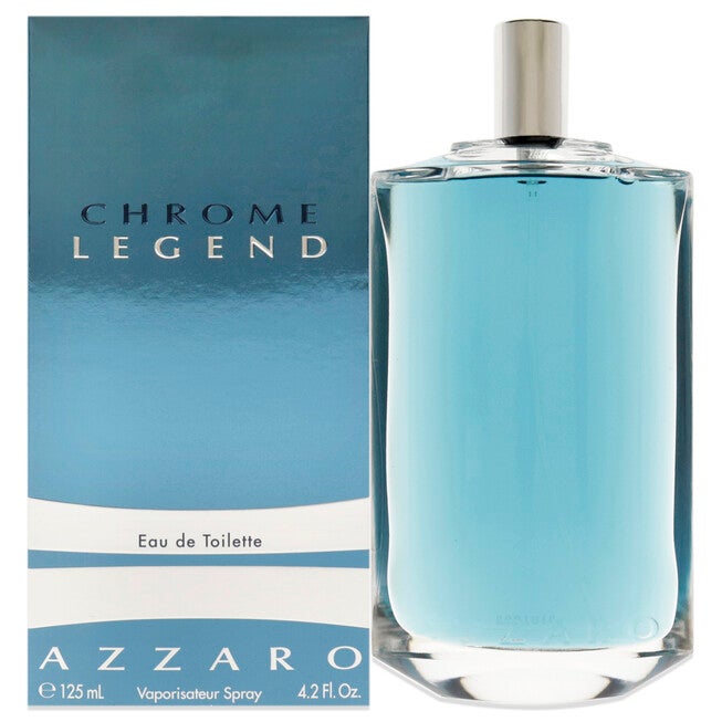 Chrome Legend by Azzaro for Men - 4.2 oz EDT Spray, See Description, hi-res image number 0