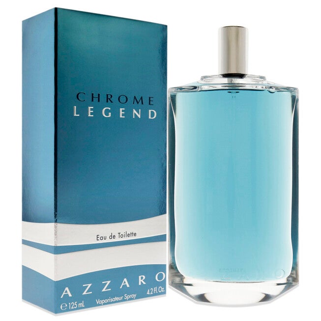 Chrome Legend by Azzaro for Men - 4.2 oz EDT Spray, See Description, alternate image number 1