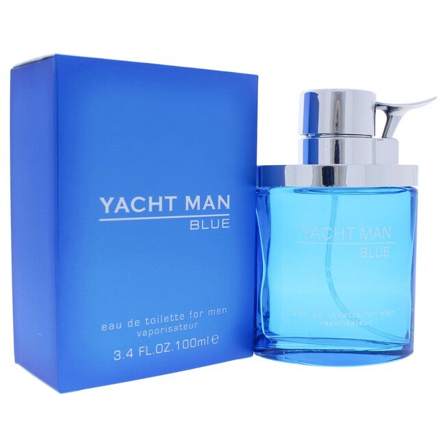 Yacht Man Blue by Myrurgia for Men - 3.4 oz EDT Spray, See Description, alternate image number 2