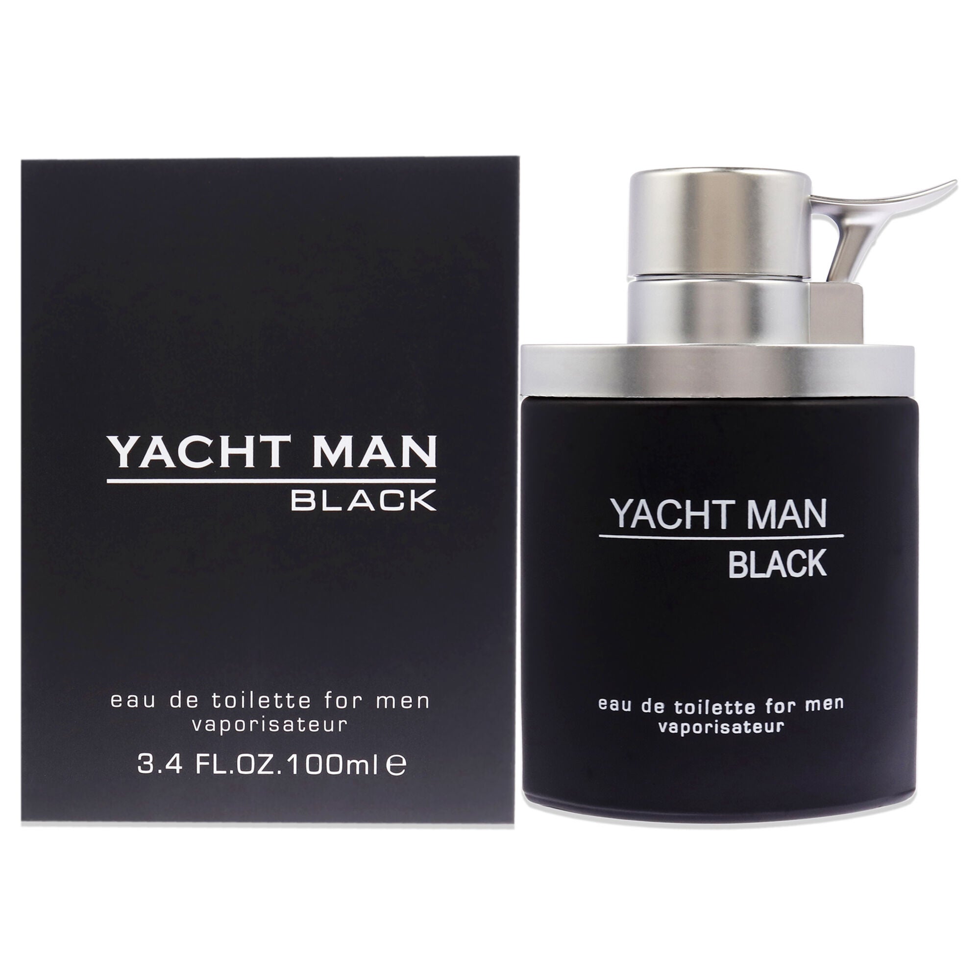Yacht Man Black by Myrurgia for Men - 3.4 oz EDT Spray, See Description, hi-res image number 0