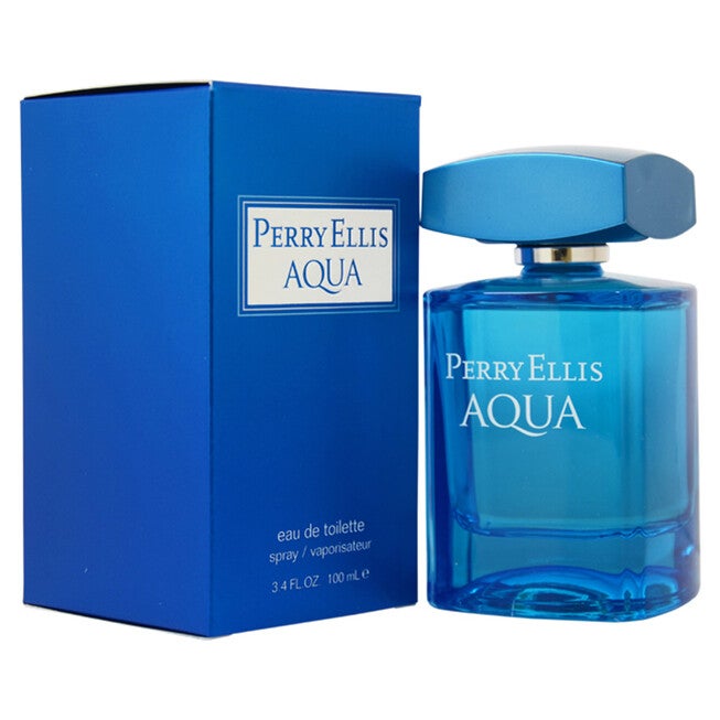 Perry Ellis Aqua by Perry Ellis for Men - 3.4 oz EDT Spray, , alternate image number null