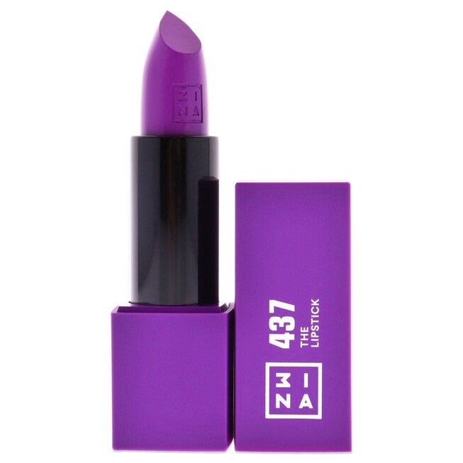 The Lipstick - 437 Ultra Violet by 3INA for Women - 0.16 oz Lipstick, NA, alternate image number null