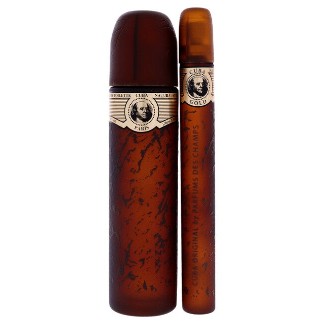 Cuba Gold by Cuba for Men - 2 Pc Gift Set 3.3oz EDT Spray, 1.17oz EDT Spray, NA, alternate image number null