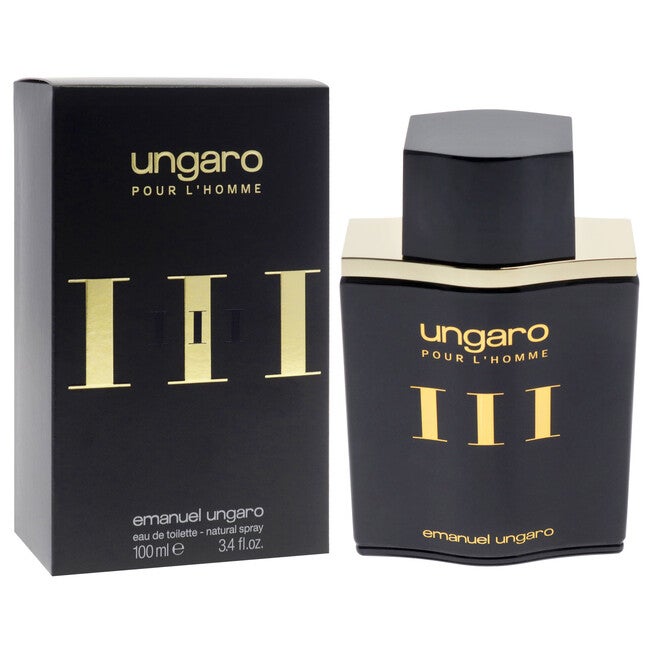 Ungaro III by Emanuel Ungaro for Men - 3.4 oz EDT Spray, NA, alternate image number null