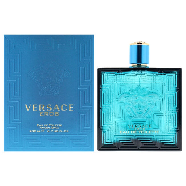 Versace Eros by Versace for Men - 6.7 oz EDT Spray, NA, hi-res image number null