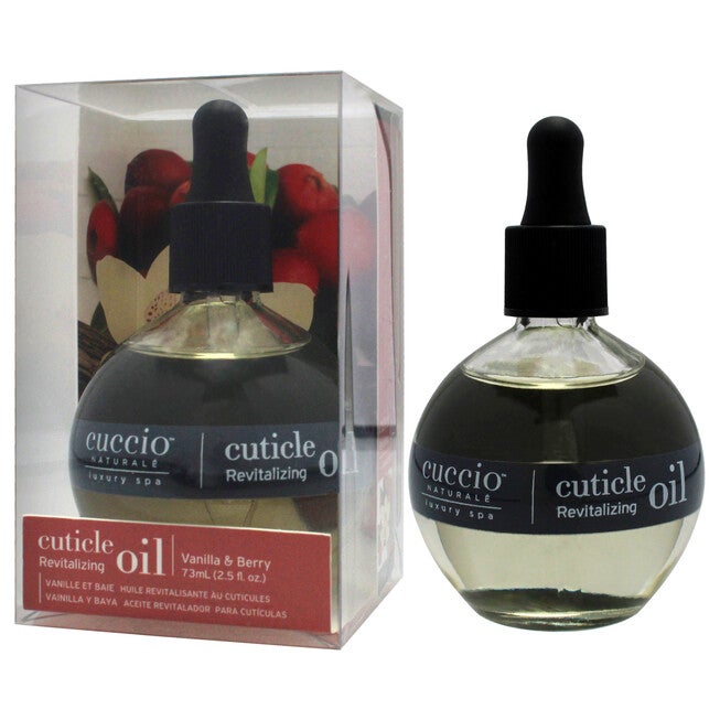 Cuticle Revitalizing Oil - Vanilla and Berry by Cuccio Naturale for Unisex - 2.5 oz Oil, , alternate image number null