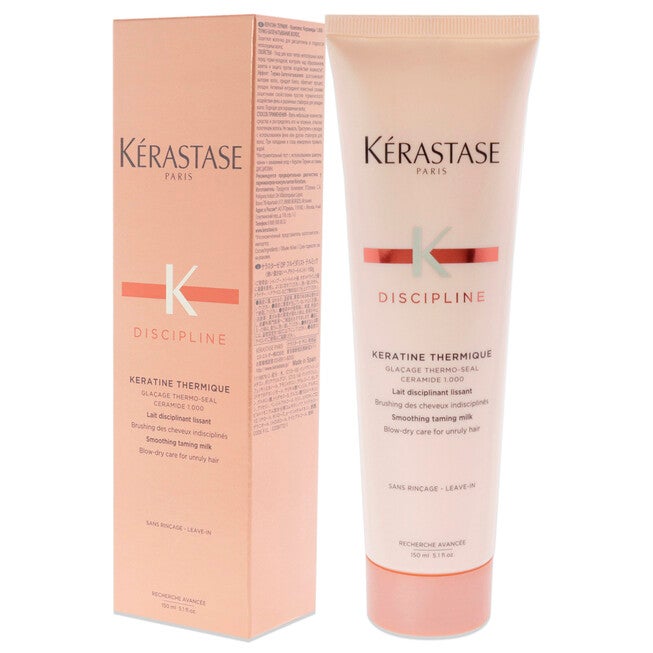 Discipline Keratine Thermique Smoothing Taming Milk Anti-Frizz by Kerastase for Unisex - 5.1 oz Treatment, NA, alternate image number null