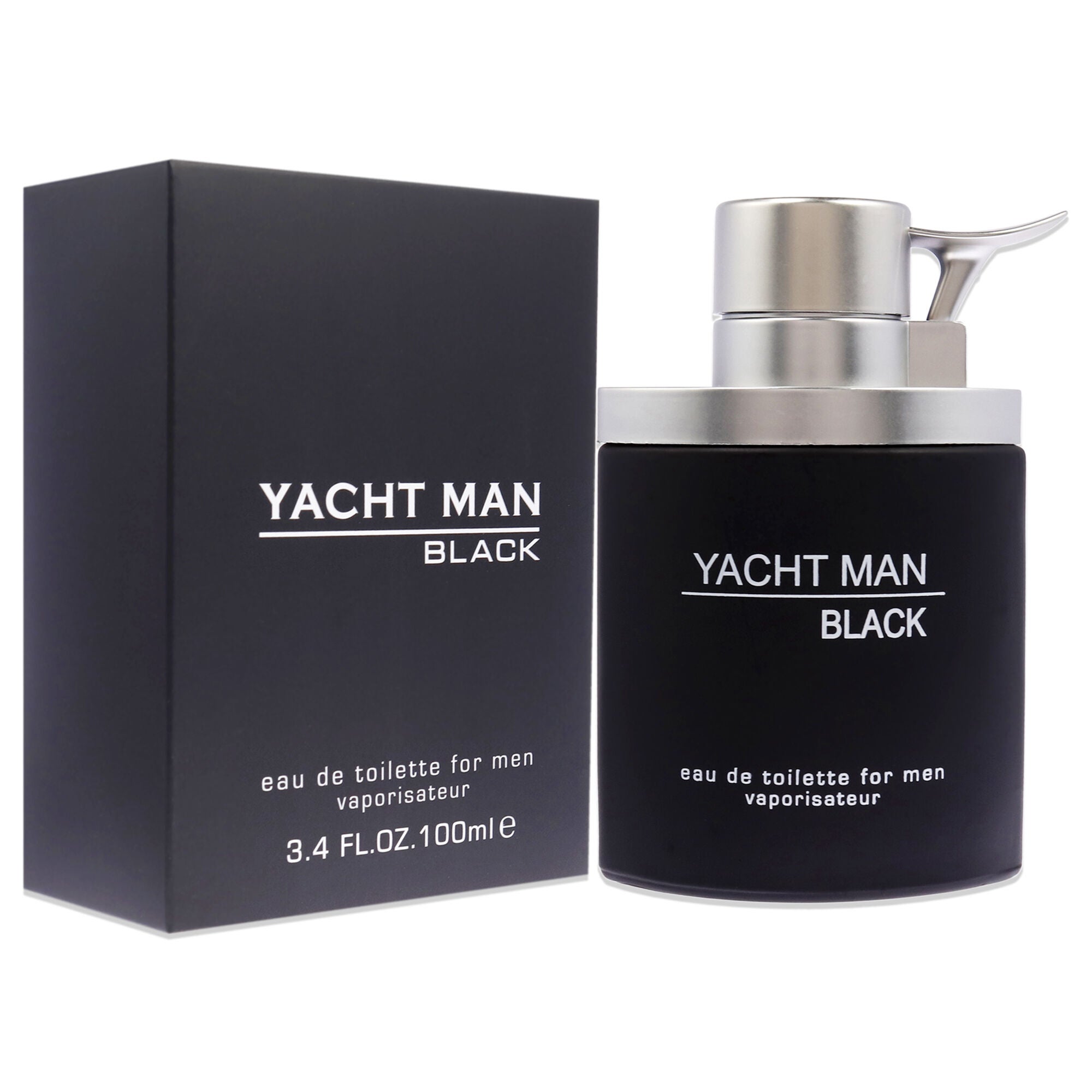 Yacht Man Black by Myrurgia for Men - 3.4 oz EDT Spray, See Description, alternate image number 1
