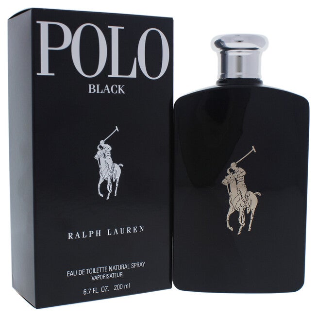 Polo Black by Ralph Lauren for Men - 6.7 oz EDT Spray, , alternate image number null