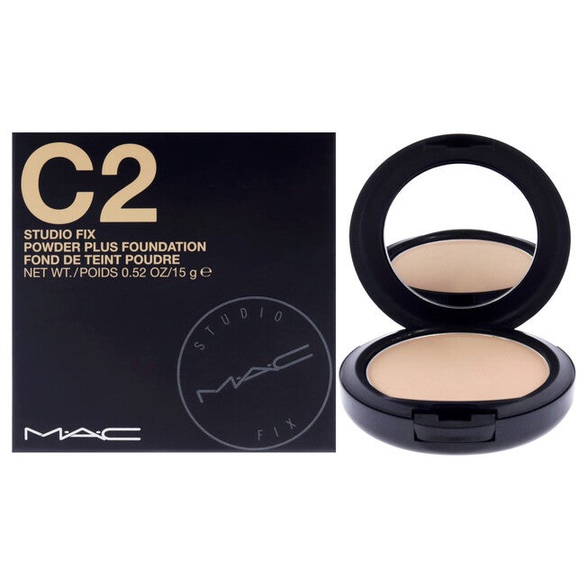 Studio Fix Powder Plus Foundation - C2 by MAC for Women - 0.52 oz Foundation, NA, hi-res image number null