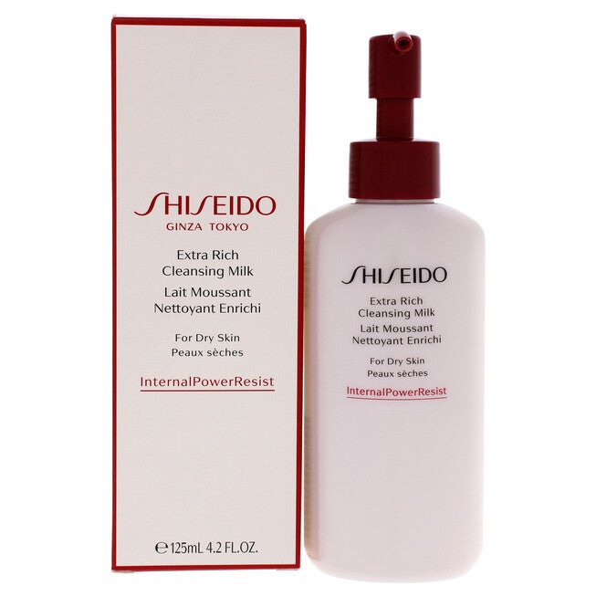 Extra Rich Cleansing Milk by Shiseido for Women - 4.2 oz Cleanser, , alternate image number null