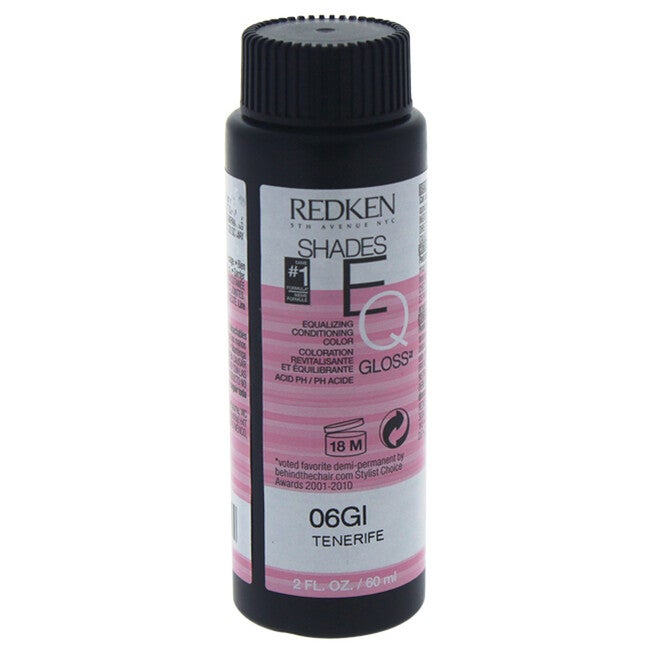 Shades EQ Color Gloss - 06GI Tenerife by Redken for Unisex - 2 oz Hair Color, NA, hi-res image number null
