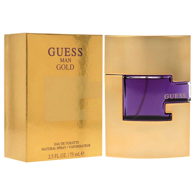 Guess Gold by Guess for Men - 2.5 oz EDT Spray, , alternate image number null
