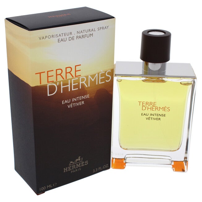 Terre DHermes Eau Intense Vetiver by Hermes for Men - 3.3 oz EDP Spray, , alternate image number null