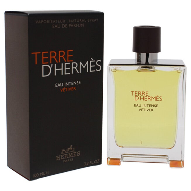 Terre DHermes Eau Intense Vetiver by Hermes for Men - 3.3 oz EDP Spray, NA, alternate image number null