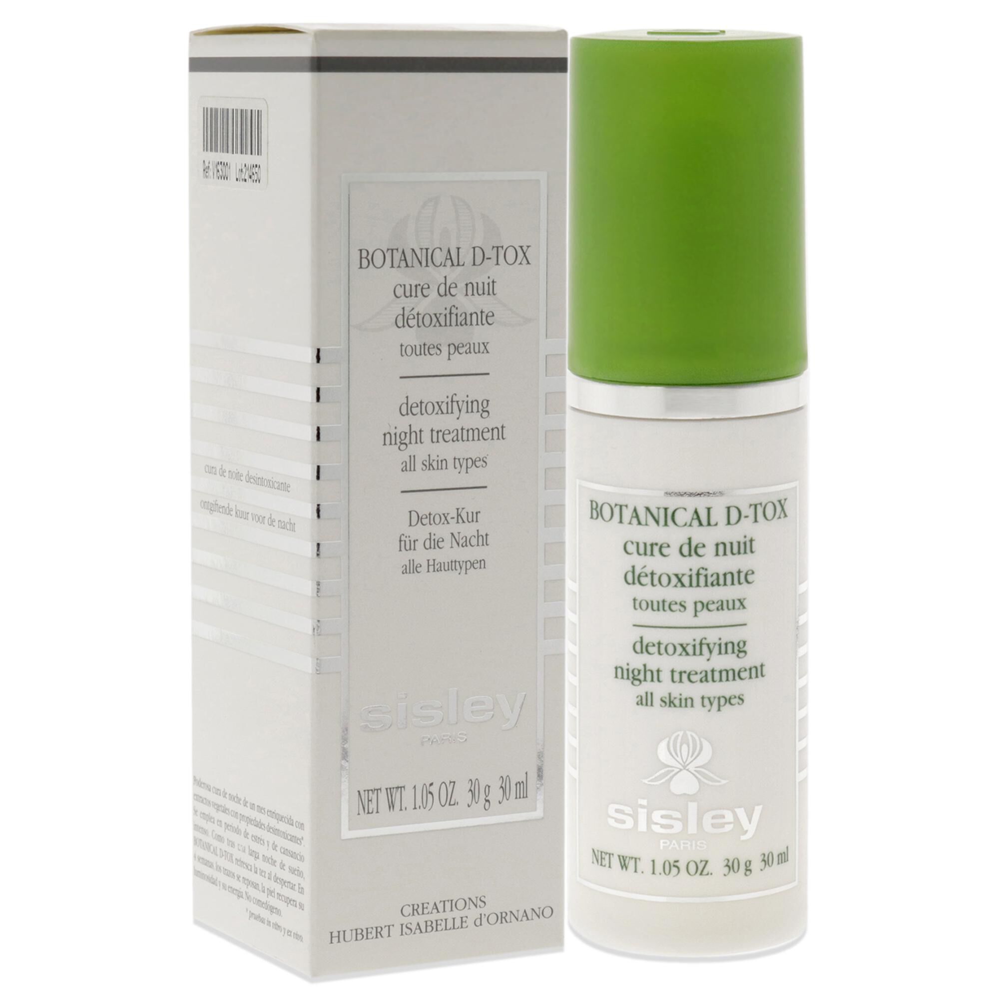 Botanical D-Tox Detoxifying Night Treatment by Sisley for Unisex - 1.05 oz Treatment, See Description, alternate image number 2