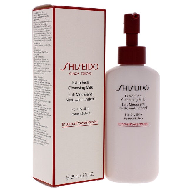 Extra Rich Cleansing Milk by Shiseido for Women - 4.2 oz Cleanser, NA, alternate image number null