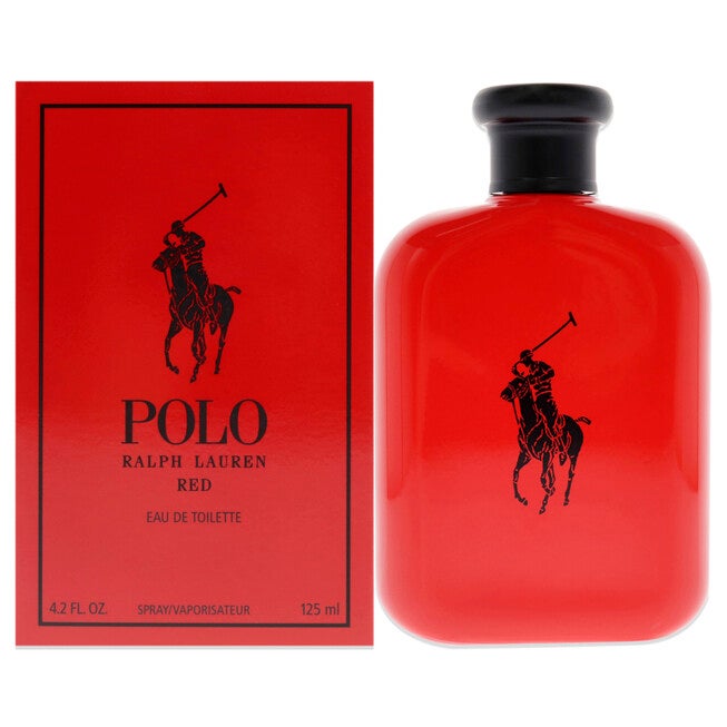 Polo Red by Ralph Lauren for Men - 4.2 oz EDT Spray, See Description, hi-res image number 0