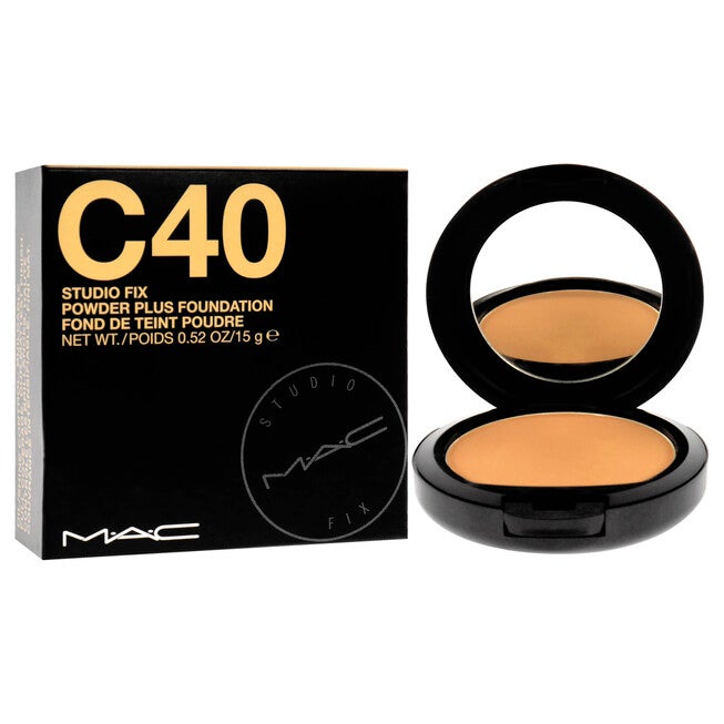 Studio Fix Powder Plus Foundation - C40 by MAC for Women - 0.52 oz Foundation, NA, alternate image number null