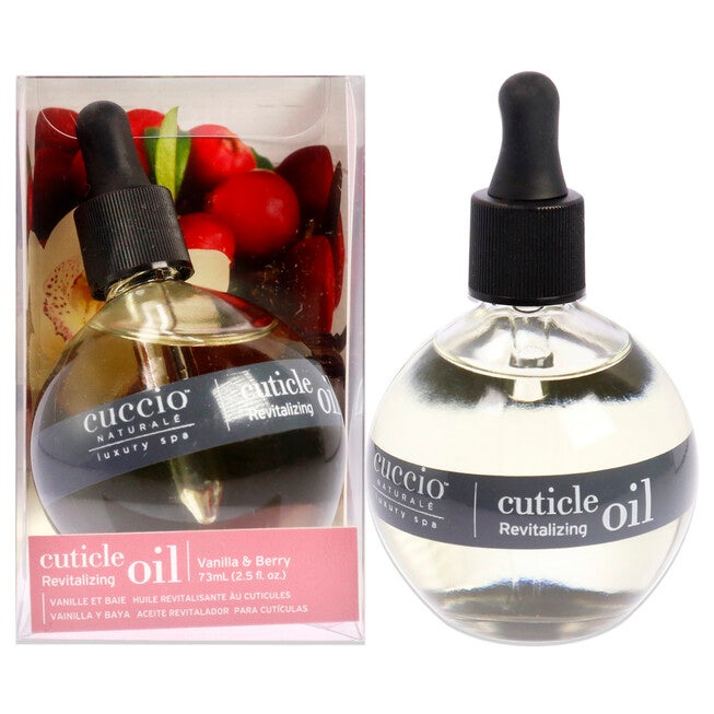 Cuticle Revitalizing Oil - Vanilla and Berry by Cuccio Naturale for Unisex - 2.5 oz Oil, , alternate image number null