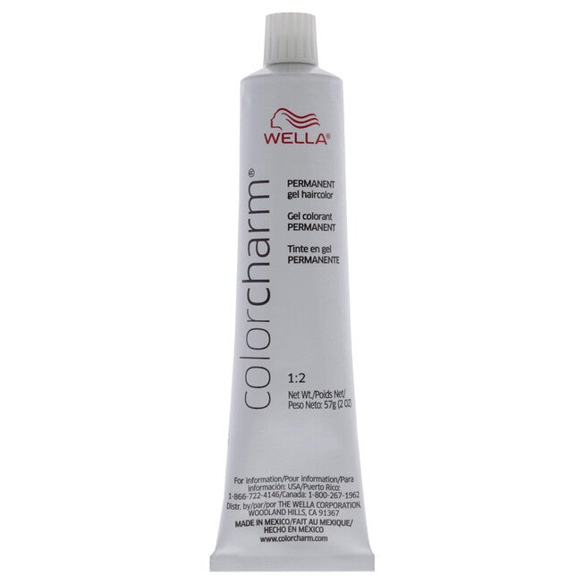 Color Charm Permanent Hair Color Gel - 10N 1001 Satin Blonde by Wella for Unisex - 2 oz Hair Color, See Description, alternate image number null
