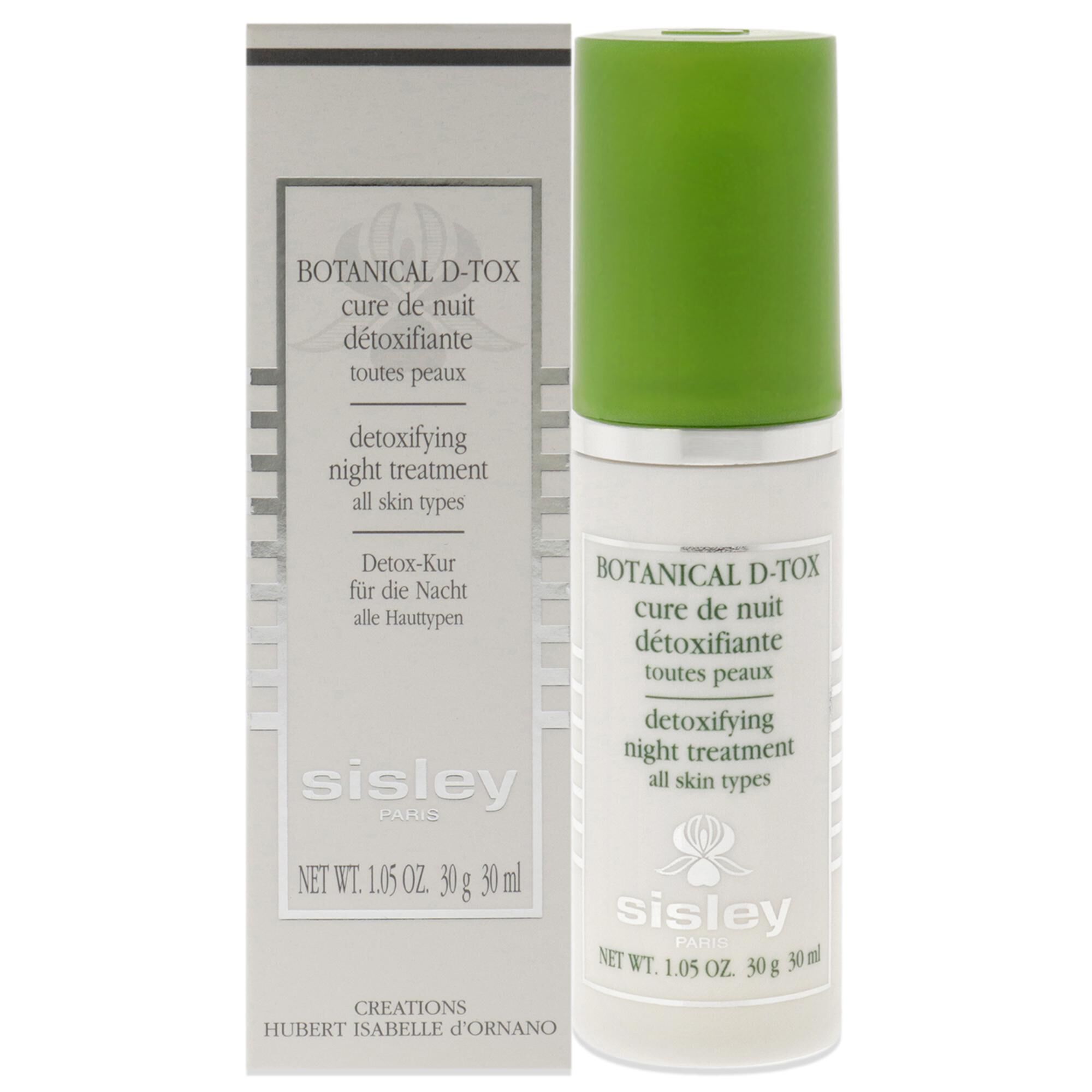 Botanical D-Tox Detoxifying Night Treatment by Sisley for Unisex - 1.05 oz Treatment, See Description, hi-res image number 0