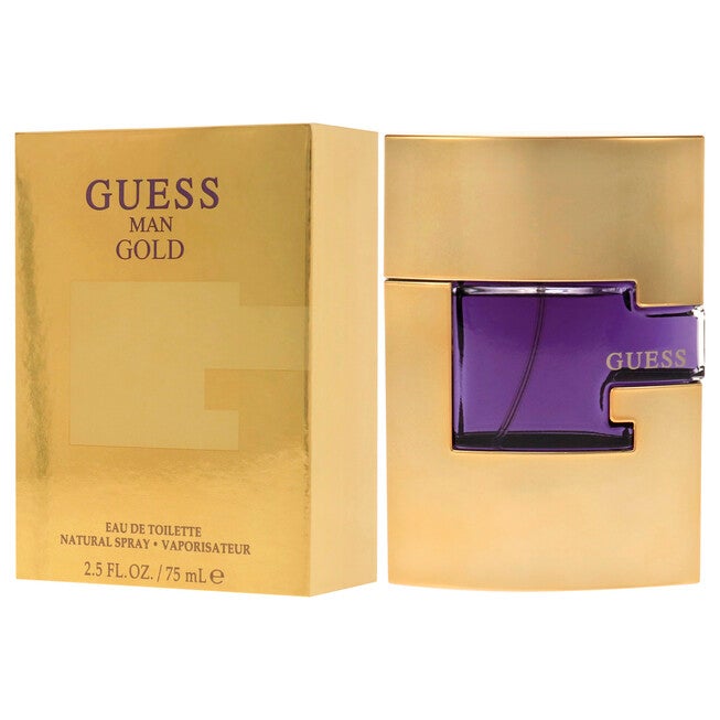 Guess Gold by Guess for Men - 2.5 oz EDT Spray, , alternate image number null