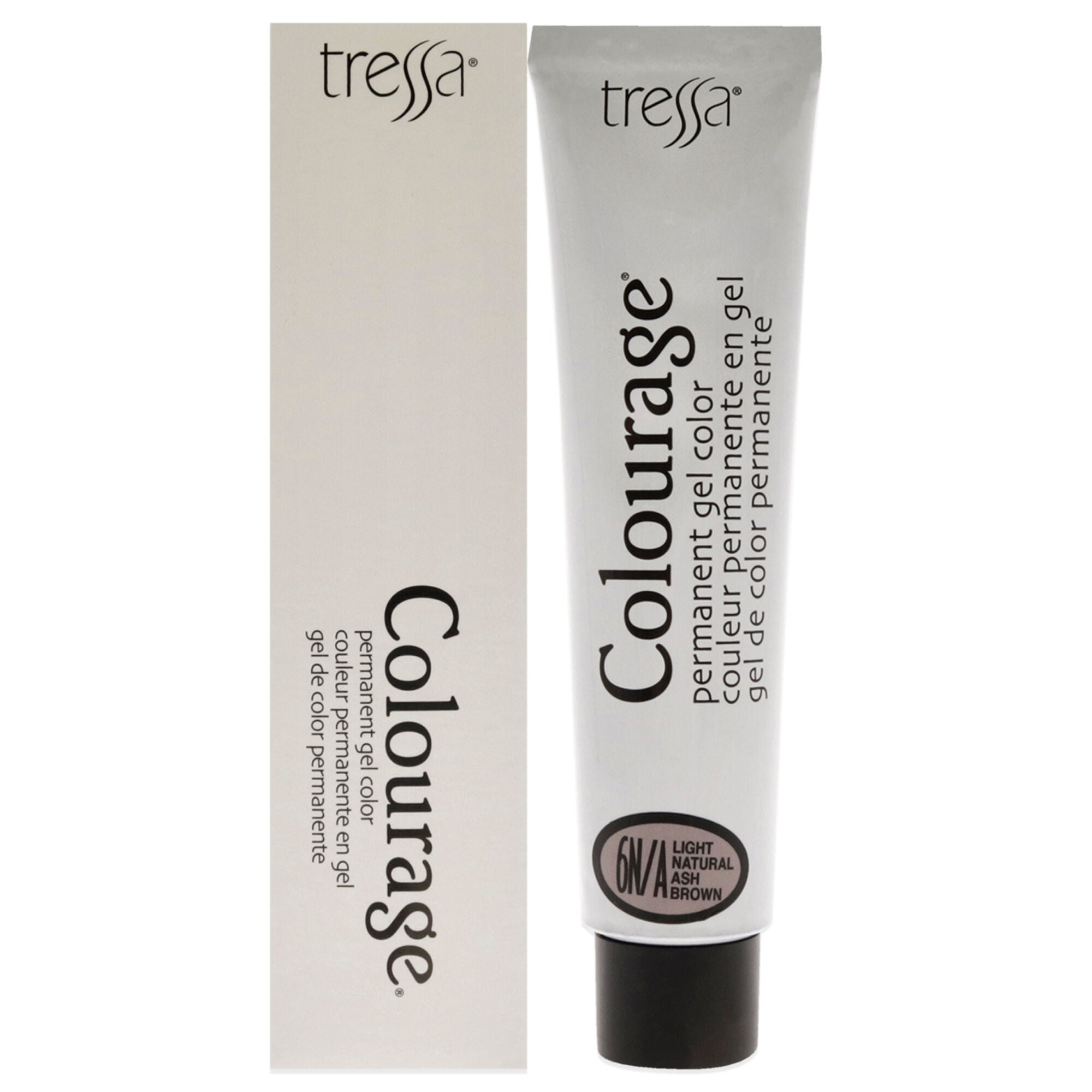 Colourage Permanent Gel Color - 6NA Natural Ash by Tressa for Unisex - 2 oz Hair Color, See Description, hi-res image number 0