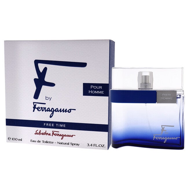 F by Ferragamo Free Time by Salvatore Ferragamo for Men - 3.4 oz EDT Spray, See Description, alternate image number 3