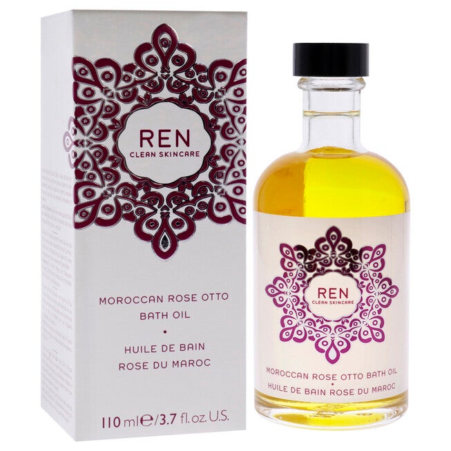 Moroccan Rose Otto Bath Oil by REN for Unisex - 3.7 oz Oil, , alternate image number null