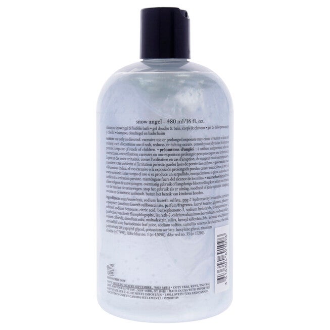 Snow Angel by Philosophy for Women - 16 oz Shower Gel, NA, alternate image number null