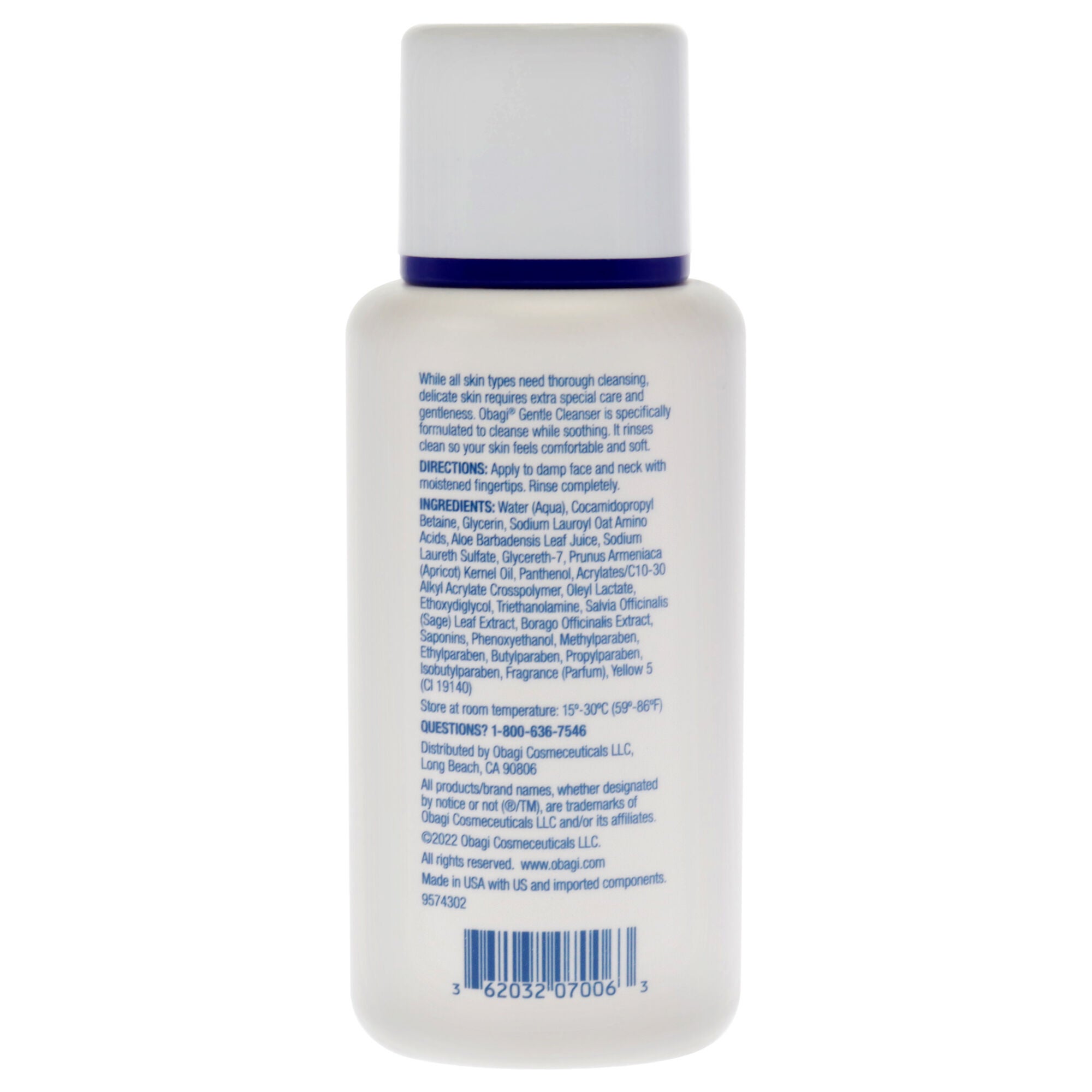 Obagi Nu-Derm 1 AM-PM Gentle Cleanser by Obagi for Unisex - 6.7 oz Cleanser, See Description, alternate image number 3