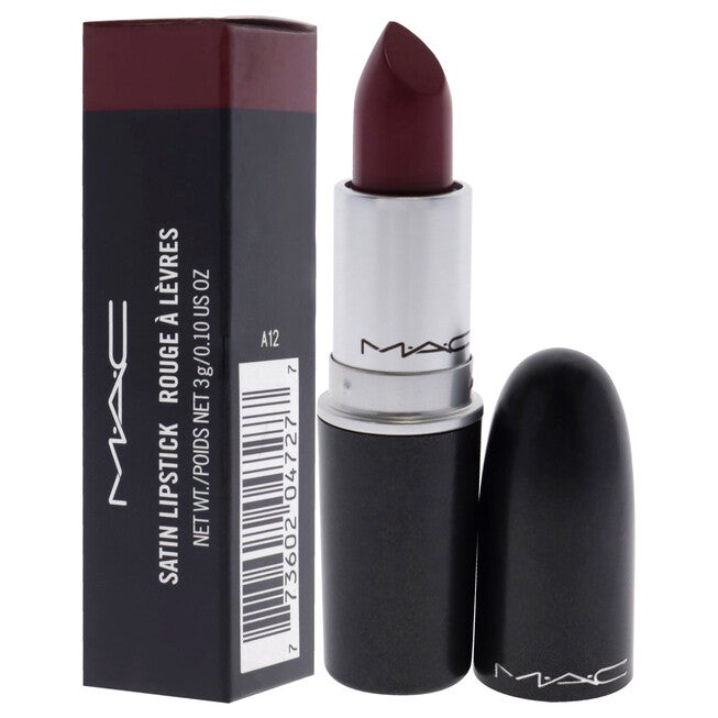 Satin Lipstick - 801 Amorous by MAC for Women - 0.10 oz Lipstick, NA, alternate image number null