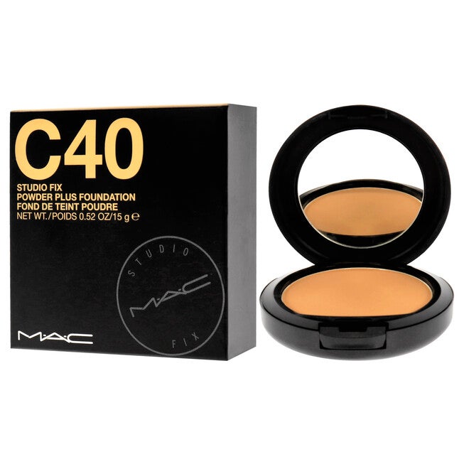 Studio Fix Powder Plus Foundation - C40 by MAC for Women - 0.52 oz Foundation, NA, alternate image number null