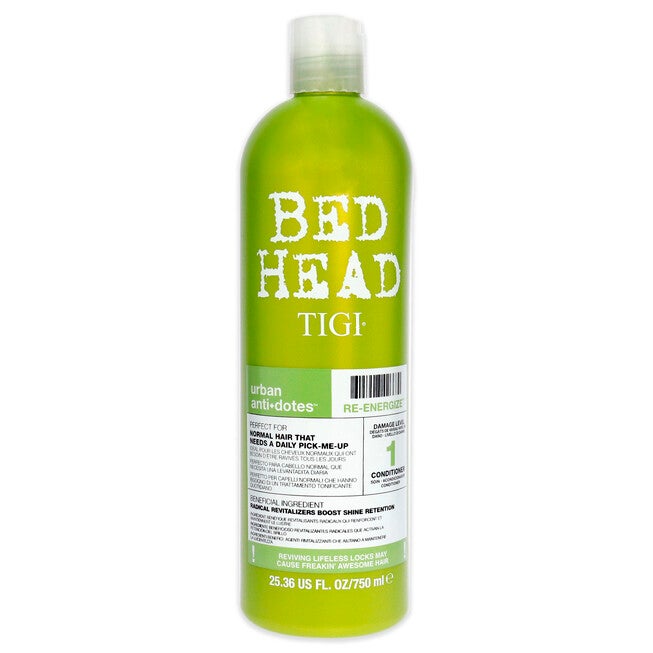 Bed Head Urban Antidotes Re-energize Conditioner by TIGI for Unisex - 25.36 oz Conditioner, NA, hi-res image number null