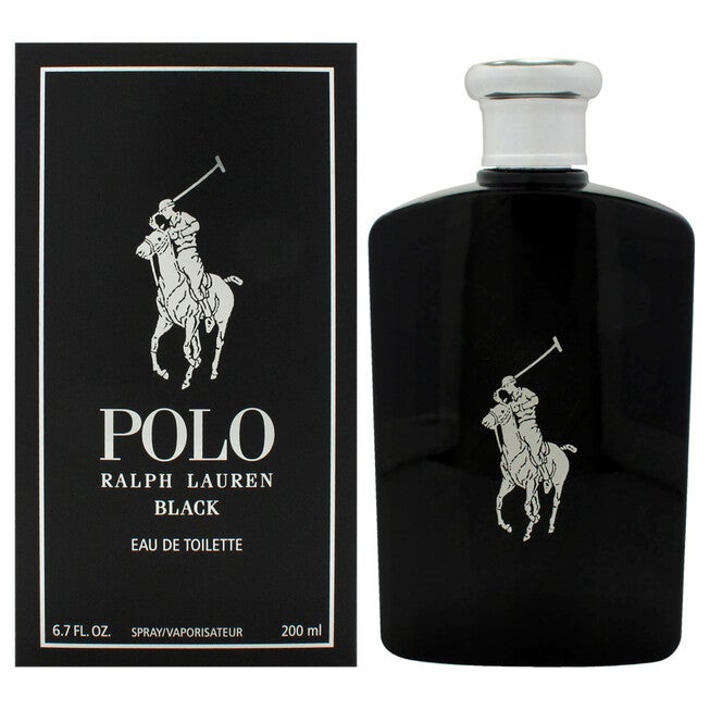Polo Black by Ralph Lauren for Men - 6.7 oz EDT Spray, See Description, hi-res image number 0