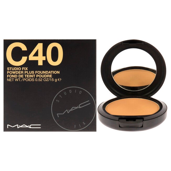 Studio Fix Powder Plus Foundation - C40 by MAC for Women - 0.52 oz Foundation, , alternate image number null
